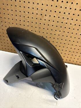 35038-0009-667 Kawasaki 19-23 2020 Ninja Zx6r Zx636 Oem Front Fender W Brackets Need Repair