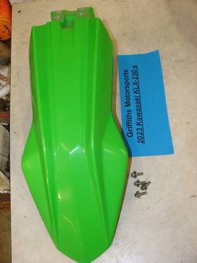 35038-0029-290 Kawasaki 2023 Klx230 S Efi Oem Original Green Front Fender Mud Guard Bolts