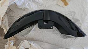 35040-0017-b5 Kawasaki Front Fender 2013 Voyager Black Pearl P/n - Like New
