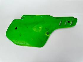 36010-5135-6w Kawasaki Used Oem 88-04 Kx 500 Kx500 Green Right Side Panel Cover Number Plate