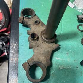 44037-043 Kawasaki 1972-73 H2 750 Steering Stem Lower Triple Tree Triplestuff