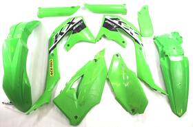 Kawasaki 49089-0946-290 2024 Kx250x Oem Plastic Fenders With Graphics Damaged