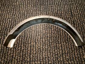 35022-037 Kawasaki Oem G3 G3ss G3tr Ga3 Stainless Metal Rear Wheel Fender Vtg