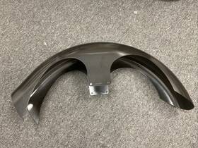 Kwf-01-0261 Klock Werks Hugger Series Front Fender Harley Shank For 26 Inch Wheel With Raked Trees