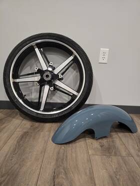 Kwf-01-0321 Klock Werks 21 Inch Henry Fender Smt Og.26 Double Cut Wheel 2024 Street Glide