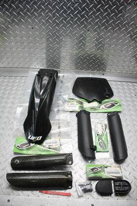 2199798 Ktm 2008 65 Sx Front Fender Fairing With # Plate And Fork Gaurds New