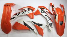 Ktm 5480751313399 2015 300 Xcw Oem Plastic Fenders Damaged See Notes