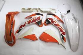 7720805400004e Ktm 2012 300 Xc Oem Plastic Fenders With Graphics