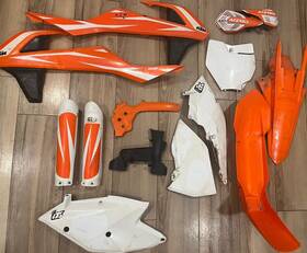 79008054000ebf Ktm 7900600300028 2016 - 2022 450 Sxf Plastic Fenders With Graphics Used