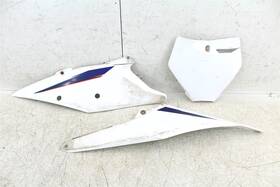 79106004000ab Ktm 2022 250sxf Plastic Number Plates Side Panel Left Right Front