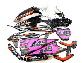 79108054000aba Ktm 2020 450 Xcf Fenders Plastic With Air Box And Graphics