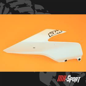 93008050033ab Ktm 20-23 2020 200 Duke Oem Left Fuel Gas Tank Side Plastic Cover Panel White