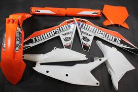 A46008054000aba Ktm 2023 450 Sxf Plastic Fenders With Graphics