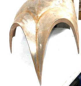 11444 Kustomwerks Old School Rear Fender Chopper Custom Wide Tire Round Top 300