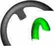 Kw05-05-0019 Klock Werks Front Slicer Raw Kw05-05-0019 Klock Werks Front Slicer Raw