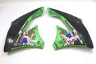 Kx450f Kawasaki Kx Green Plastic Radiator Shrouds With Graphics