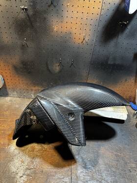 Kzk6100cf Magic Racing 2006-2023 Kawasaki Ninja Zx-14 Front Fender Carbon Fiber Made In Japan Kzk6100cf Magic Racing 2006-2023 Kawasaki Ninja Zx-14 Front Fender Carbon Fiber Made In Japan