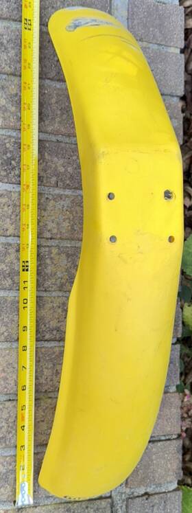 53111-13200-13l Maier Suzuki Rm80 Front Fender Duck Bill 1980 1981 1982 Unweathered Rm 80 100