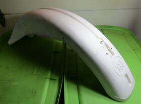 2620.024 Montesa Enduro 125 L 75 White Rear Fender # 2 P/n 28m 48m 1979-1983