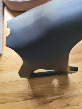 01437030 Moto Guzzi 2003 03-05 V11 Le Mans Rear Fender Mud Guard Cover Hugger Oem