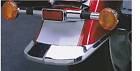 N737 National Cycle Fender Tips Front Chrome Suzuki Pair