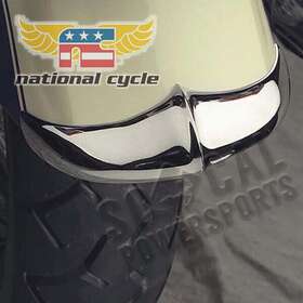 Nc-1231-919177 National Cycle 2000-2002 Kawasaki Vn 1500n Vulcan 1500 Classic Fi Cast Fender Tips