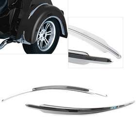 Oginodaisukeusa 310007589829 Rear Fender Top Center Trim Fit Harley Trike Tri Glide Ultra Flhtcutg Chrome Usa