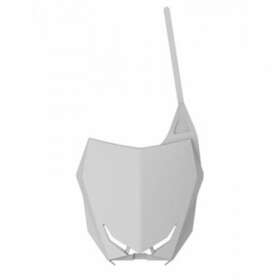 8666100002 Polisport Front Number Plate White