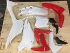 Ps07 Pcc Red Plastic Kit Honda Fender Shroud Number Plates
