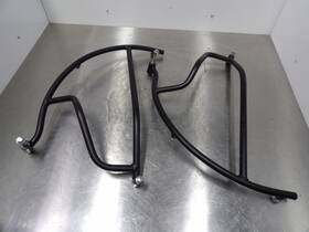 Raq00350 Royal Enfield 22 Meteor Classic 350 Black Rear Fender Carrier Brackets