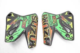 17760-29f60-yu1 Suzuki 04 Drz400 Gas Tank Side Covers Panels Left And Right