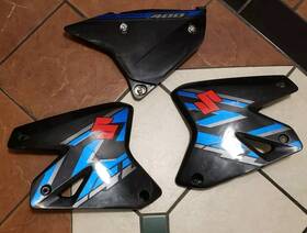 17761-29f Suzuki 00-24 Drz400s Drz400sm Drz400e Original 2017 Radiator Shrouds And Airbox Cover