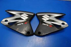 17770-29f80-019 Suzuki 2006 05-23 Drz400sm Oem Radiator Covers Plate Shrouds Lowers