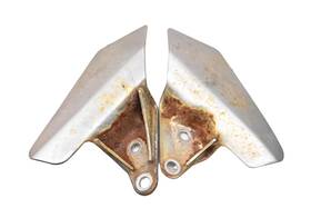 43560-45c00 Suzuki 90 Vx800 Foot Heel Guard Protector Covers Left And Right