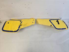 47211-02b00-25y Suzuki #47211-02b00-25y 1986 - 1995 Rm80 Left And Right Side Plate Frame Cover #