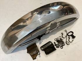 53110-37002 Suzuki Front Fender Fr Oem 1975 Re5 Rotary Re-5 75 Steel