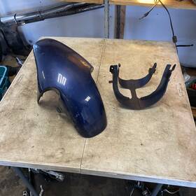53110-46e21-33j Suzuki 1993-95 Gsxr750 Front Fender Used Scratched Not Cracked