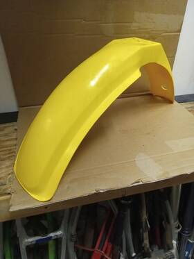 53111-02b00-25y Suzuki Rm80 Front Fender Oem Yellow Rm 80 85-99 1986-1998 87 88 89 90 91 Vintage