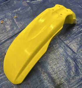 53111-13e00-yu1 Suzuki Oem Fender Front Yellow Fit 2001 - 2007 Dr-z250 / 2003 Dr650se