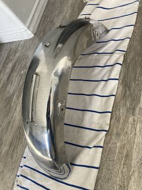 63110-16401 Suzuki 1969-1970 Ts250/ts 250 Savage Chrome Rear Fender Oem Em24