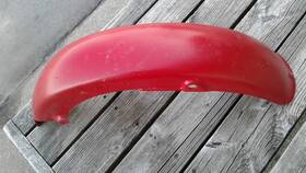 63111-30500-189 Suzuki 6311130500189 Ts250 Rear Fender 1977-79 Mud Guard Ts 250 Red Vintage