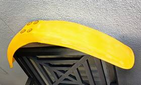 53111-41100-163 Suzuki Dcff-10 1976 Oem Genuine Rm250a 370 Pe Front Fender