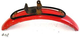 Uspt639365 Suzuki 1970-1973 Ts90 Motorcycle Front Fender With Mount Vintage Oem 1970