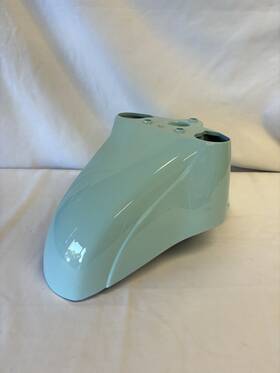 61100-xfa-0000 Sym Fiddle Iii 3 Front Fender Sly Blue Oem Abs Plastic