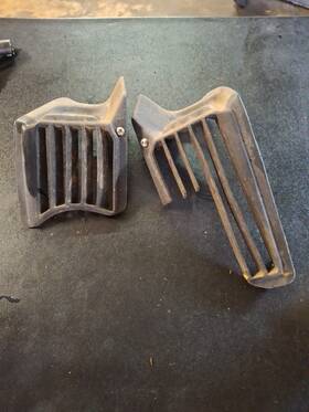 2040890211eacd-cefaa6 Tomos 2003 Mc36 Pitbike Radiator Shrouds Plastics Left Right Set With Hardware