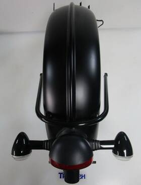 2308721-pg Triumph Genuine Bonneville Bobber Rear Fender With Lights And Blinkers