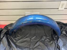 83-3566 Triumph Oem Tr6 Rear Fender 1971 / 1972 Light Blue Tiger