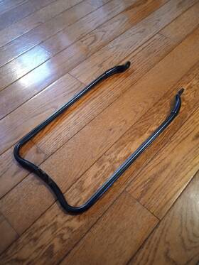 97-0412 Triumph Preunit Pre Unit 1938-1966 Front Mudguard Fender Stay Stand H412