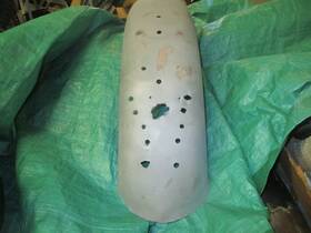 110424 Triumph F6965 650 500 Rear Fender 1966 And Earlier