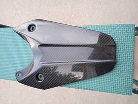 T2050614 Triumph 2020 Daytona 765 Moto2 Carbon Fiber Rear Mud Flap Fender
